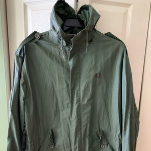 Fred Perry parka.